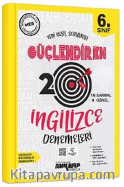 6. Sınıf Güçlendiren İngilizce 20 Deneme Sınavı 