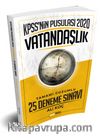 2020 KPSS'nin Pusulası Vatandaşlık 25 Deneme