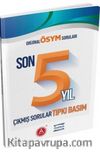 TYT Son 5 Yıl Çıkmış Sorular Tıpkı Basım 