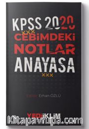 2020 KPSS Cebimdeki Notlar Anayasa