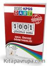 2020 KPSS ÖABT Okul Öncesi Öğretmenliği Alan Taraması Serisi 1001 Çözümlü Soru