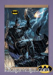 Full Frame Kanvas Poster Magnetli - Jim Lee Batman Comic Book Cover (FF-BT006) Lisanslı Ürün  