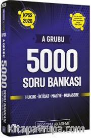 2020 KPSS A Grubu 5000 Soru Bankası