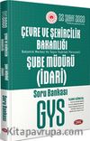 Çevre ve Şehircilik Bakanlığı Şube Müdürü (İdari) Soru Bankası 