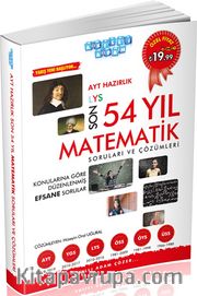 AYT Hazırlık Son 54 Yıl Matematik Soruları ve Çözümleri