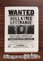 Harry Potter / Wanted - Bellatrix Lestrange - Dokun Hisset Serisi (AD-HP023) Lisanslı Ürün   (Cep Boy) Lisanslı Ürün  
