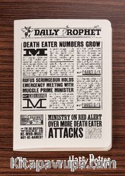 Harry Potter / Newspaper - Daily Prophet II- Dokun Hisset Serisi (AD-HP028) Lisanslı Ürün   (Cep Boy) Lisanslı Ürün  