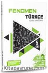 5. Sınıf Türkçe Soru Bankası (Fenomen Serisi)