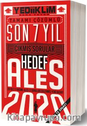 ALES Son 7 Yıl Tamamı Çözümlü Çıkmış Sorular(17 Kasım Ales-3 Dahil/Son 15 Sınav)