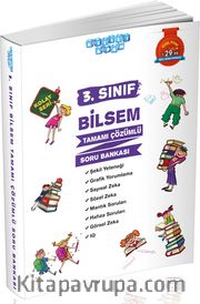 3. Sınıf Bilsem Tamamı Çözümlü Soru Bankası Kolay Seri