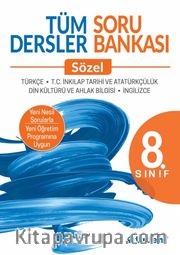 8. Sınıf Tüm Dersler Sözel Soru Bankası
