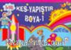 Kes-Yapıştır Boya -1- Faaliyet Kitabı