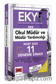 2020 EKYS MEB Okul Müdür ve Müdür Yardımcılığı Tamamı Çözümlü 11 Deneme Sınavı