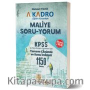 KPSS Tamamı Çözümlü 1150 Soru Maliye Soru-Yorum 