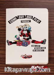 Akıl Defteri -  Harley Quinn - Come Out and Play  - Dokun Hisset Serisi (AD-HQ002) Lisanslı Ürün   (Cep Boy) Lisanslı Ürün  