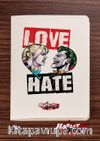 Akıl Defteri -  Harley Quinn - Love Hate - Dokun Hisset Serisi (AD-HQ001) Lisanslı Ürün   (Cep Boy) Lisanslı Ürün  