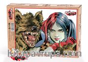 Harley Quinn - Bud and Lou Ahşap Puzzle 1000 Parça (KOP-HQ059 - M) Lisanslı Ürün  