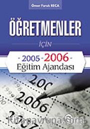 Öğretmenler İçin 2005-2006 Eğitim Ajandası
