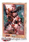Harley Quinn - Harley Quinn and Deathstroke Ahşap Puzzle 500 Parça (KOP-HQ063 - D) Lisanslı Ürün  