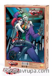 Harley Quinn - Harley Quinn and The Joker Ahşap Puzzle 500 Parça (KOP-HQ060 - D) Lisanslı Ürün  