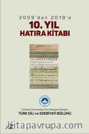 2009’dan 2019’a 10.Yıl Hatıra Kitabı