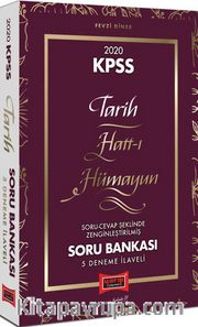 2020 KPSS Hatt-ı Hümayun Tarih Çözümlü Soru Bankası 5 Deneme İlaveli