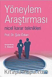 Yöneylem Araştırması Nicel Karar Teknikleri