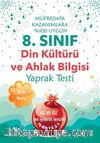 8. Sınıf Din Kültürü ve Ahlak Bilgisi Yaprak Testi