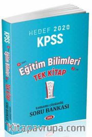 2020 KPSS A'dan Z'ye Eğitim Bilimleri Tek Kitap Tamamı Çözümlü Soru Bankası
