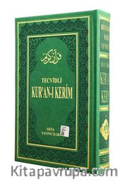 Tecvidli Kur'an-ı Kerim / Renkli-Orta Boy