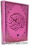 Kur'an-ı Kerim Bilgisayar Hatlı Orta Boy Pembe (Kod:H-10)