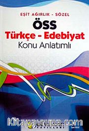 ÖSS Türkçe-Edebiyat Konu Anlatımlı Eşit Ağırlık-Sözel