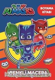 Pjmasks Renkli Macera Boyama Kitabı