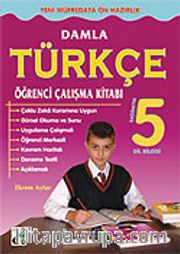 Damla Türkçe Öğrenci Çalışma Kitabı 5