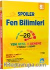8. Sınıf LGS Spoiler Fen Bilimleri Yeni Nesil 18 Deneme (12 Sıralı - 6 Genel Tamamı Video Çözümlü)