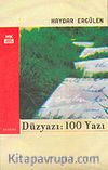 Düzyazı: 100 Yazı