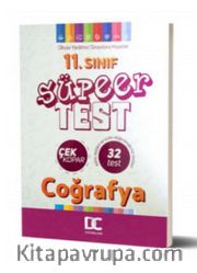 11. Sınıf Coğrafya Çek Kopar Süper Test