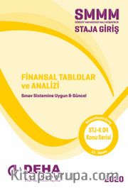 2017 SMMM Staja Giriş -  Finansal Tablolar ve Analizi