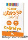 10. Sınıf Coğrafya Çek Kopar Süper Test