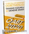  2020 KPSS ÖABT Türk Dili Ve Edebiyatı Öğretmenliği Tamamı Çözümlü 10 Deneme Sınavı 