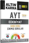Altın Karma 2020 AYT Edebiyat Konu Konu Çıkmış Sorular (Kolay-Orta-Zor)