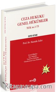 Ceza Hukuku Genel Hükümler (Ders Kitabı)