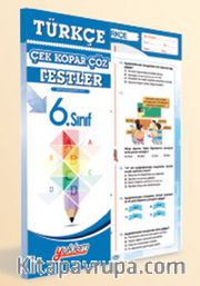 6. Sınıf Türkçe Test Çek-Kopar-Çöz