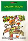 Kara Hayvanları 8 Syf. Siyah-Beyaz  Boyama Kitabı