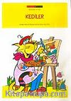 Kediler 8 Syf. Siyah-Beyaz Boyama Kitabı