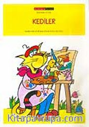 Kediler 8 Syf. Siyah-Beyaz Boyama Kitabı