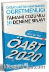 2020 ÖABT Ortaöğretim Matematik Öğretmenliği Tamamı Çözümlü 10 Deneme Sınavı 