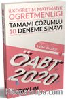 2020 ÖABT İlköğretim Matematik Öğretmenliği Tamamı Çözümlü 10 Deneme  Sınavı 