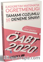 2020 ÖABT İlköğretim Matematik Öğretmenliği Tamamı Çözümlü 10 Deneme  Sınavı 