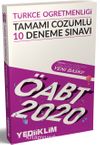 2020 ÖABT Türkçe Öğretmenliği Tamamı Çözümlü 10 Deneme Sınavı